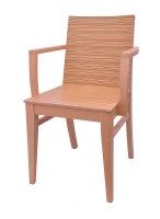 Fotel barowy drewniany BS-0810