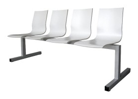 Krzesła metalowe Ritto 4 dr ławka